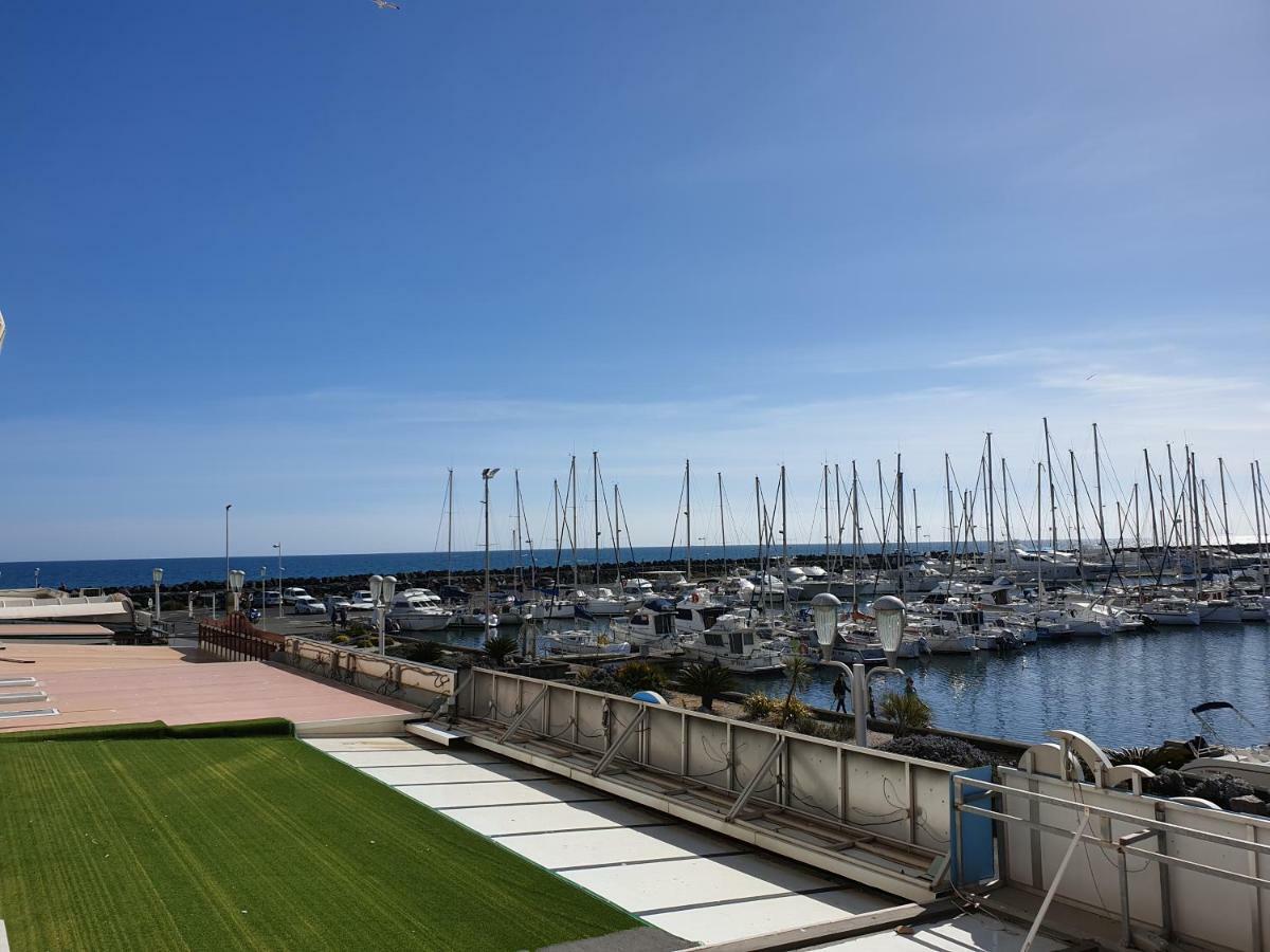 Residence De Standing La Pecherie Spacieux T3 Comme Un Cocon Familial Vue Mer Et Sur L'Avant Port Sur Le Bout Du Bout De Cap D'Agde Seule Cap En Occitanie Exterior foto