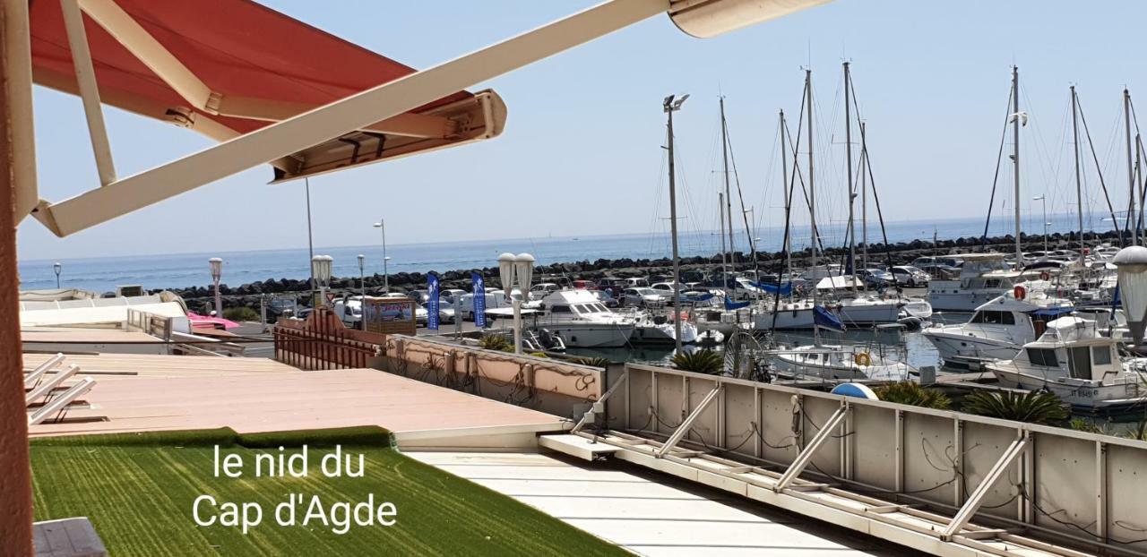 Residence De Standing La Pecherie Spacieux T3 Comme Un Cocon Familial Vue Mer Et Sur L'Avant Port Sur Le Bout Du Bout De Cap D'Agde Seule Cap En Occitanie Exterior foto